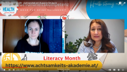 Health Literacy Month, Susanne Strobach 